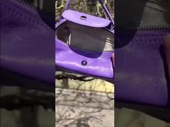 Top-Grain Oil-Waxed Cowhide genuine leather Small Dumpling Bag women's fashion Handba