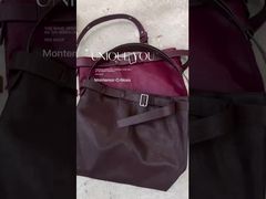 Genuine leather bag Top-Grain Oil-Waxed Cowhid Large Capacity Belt Tote Bag shoulder bag